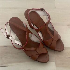 Boden Chestnut Strappy Sandals